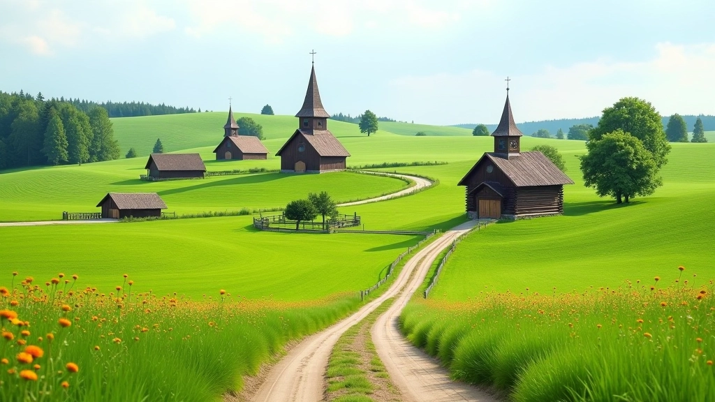 Kaimų kapelių tarpusavio maršrutai